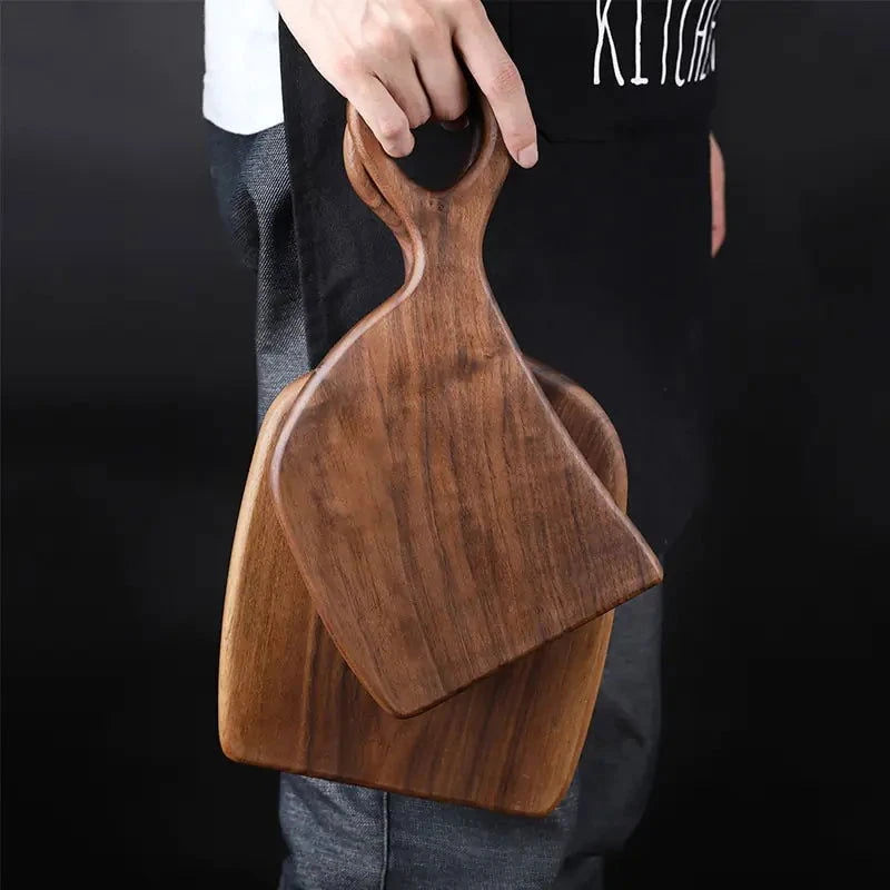 Black Walnut Wood Serving/Cutting Board - Theronomy 