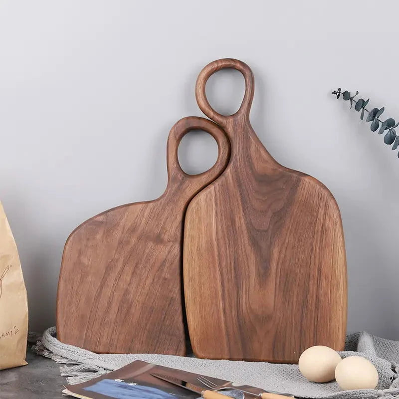 Black Walnut Wood Serving/Cutting Board - Theronomy 