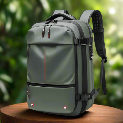 Multifunction Vacuum Compression Travel Backpack/Carry On - Theronomy 