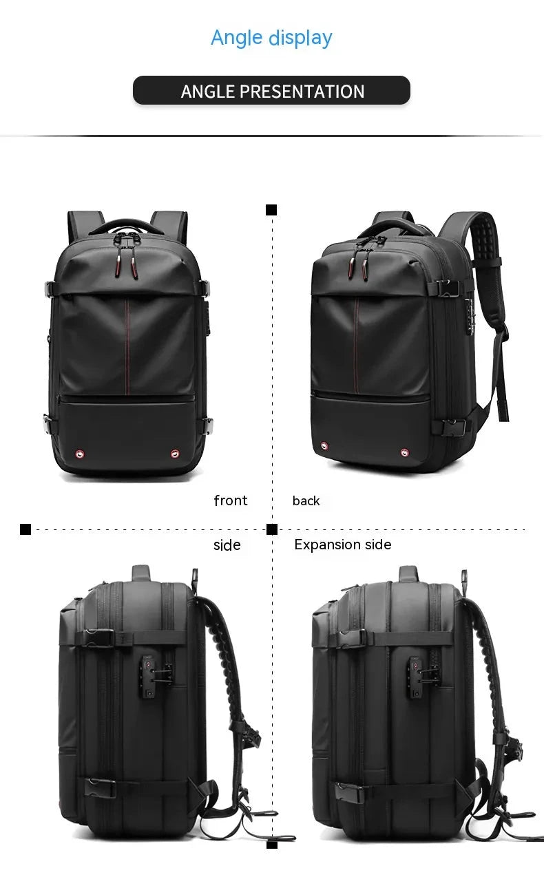 Multifunction Vacuum Compression Travel Backpack/Carry On - Theronomy 