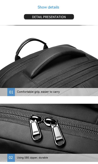 Multifunction Vacuum Compression Travel Backpack/Carry On - Theronomy 