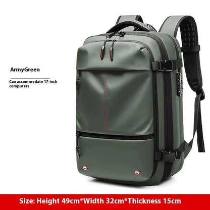Multifunction Vacuum Compression Travel Backpack/Carry On - Theronomy 