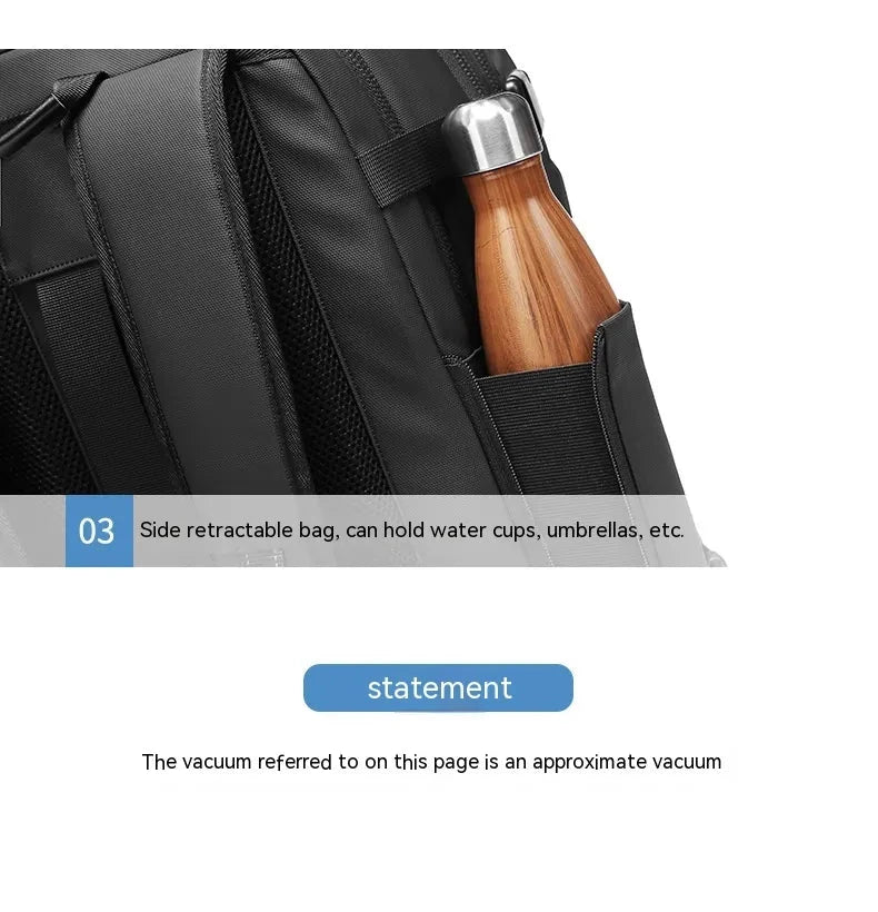 Multifunction Vacuum Compression Travel Backpack/Carry On - Theronomy 