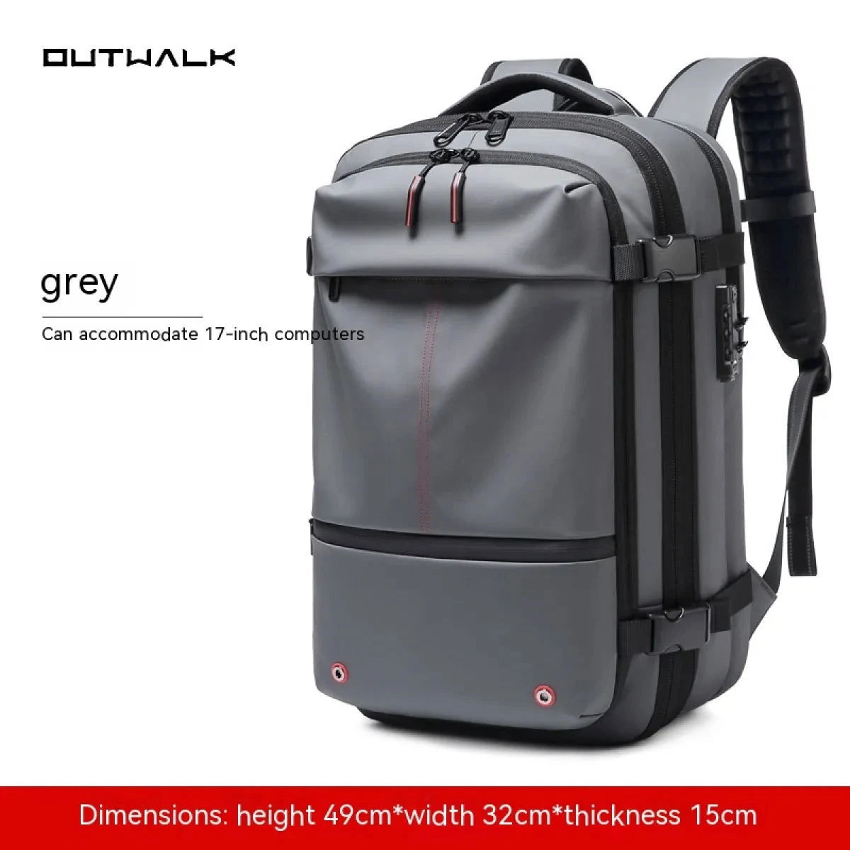 Multifunction Vacuum Compression Travel Backpack/Carry On - Theronomy 
